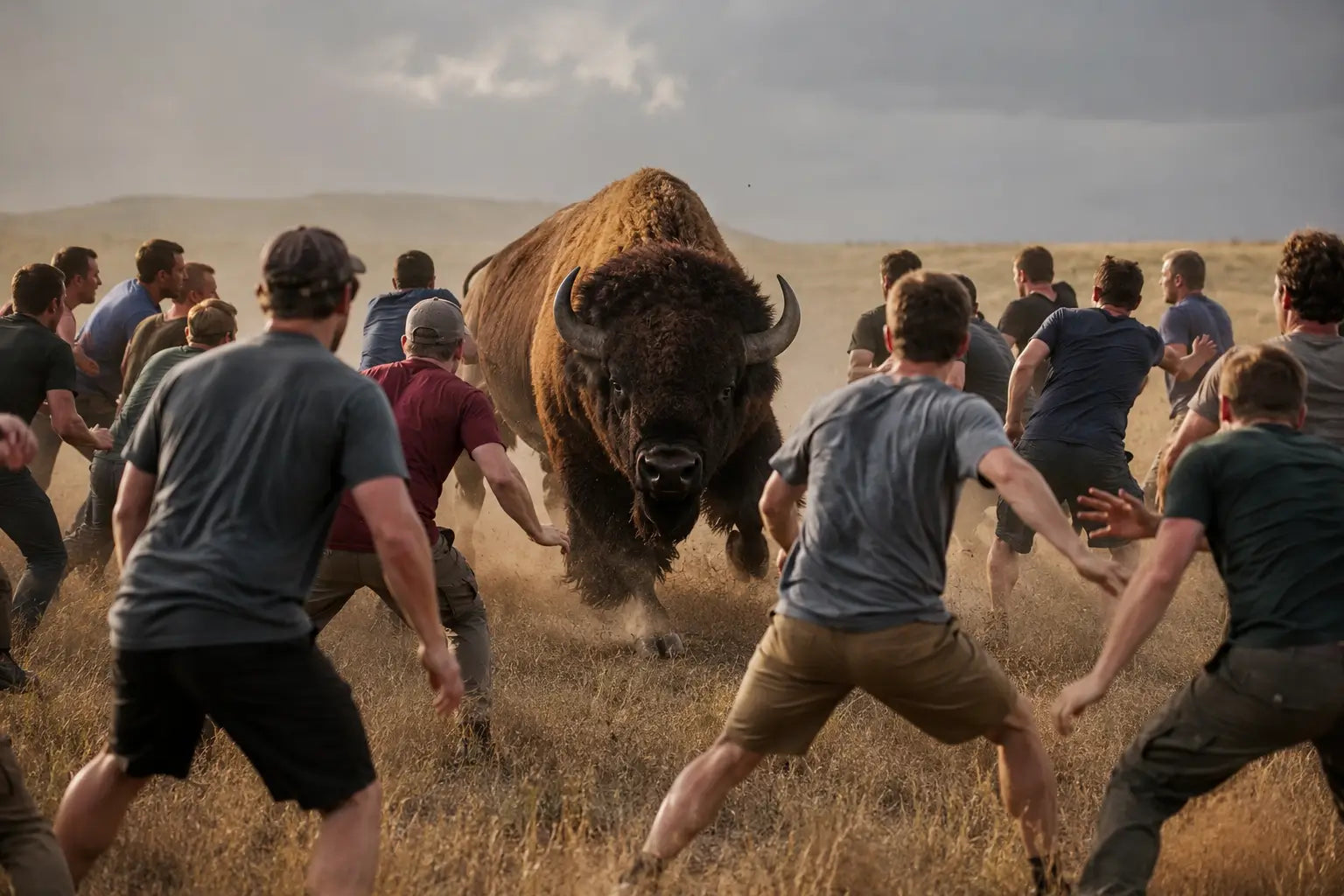 Could 75 Humans Defeat One American Bison? The Most Underrated Animal on the Internet
