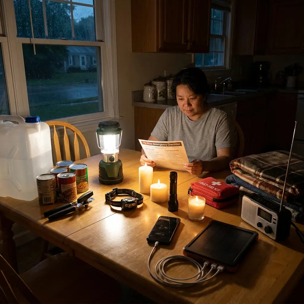 How to Prepare for a Power Outage: The Complete 72-Hour Emergency Checklist