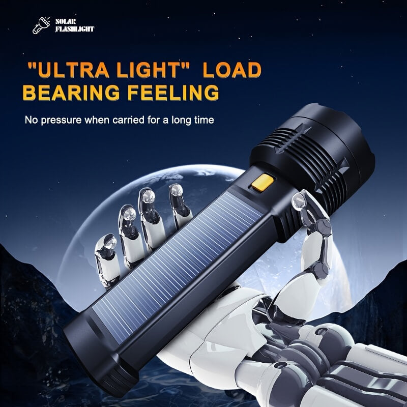 SolarStrike™ Tactical Flashlight - survival4future