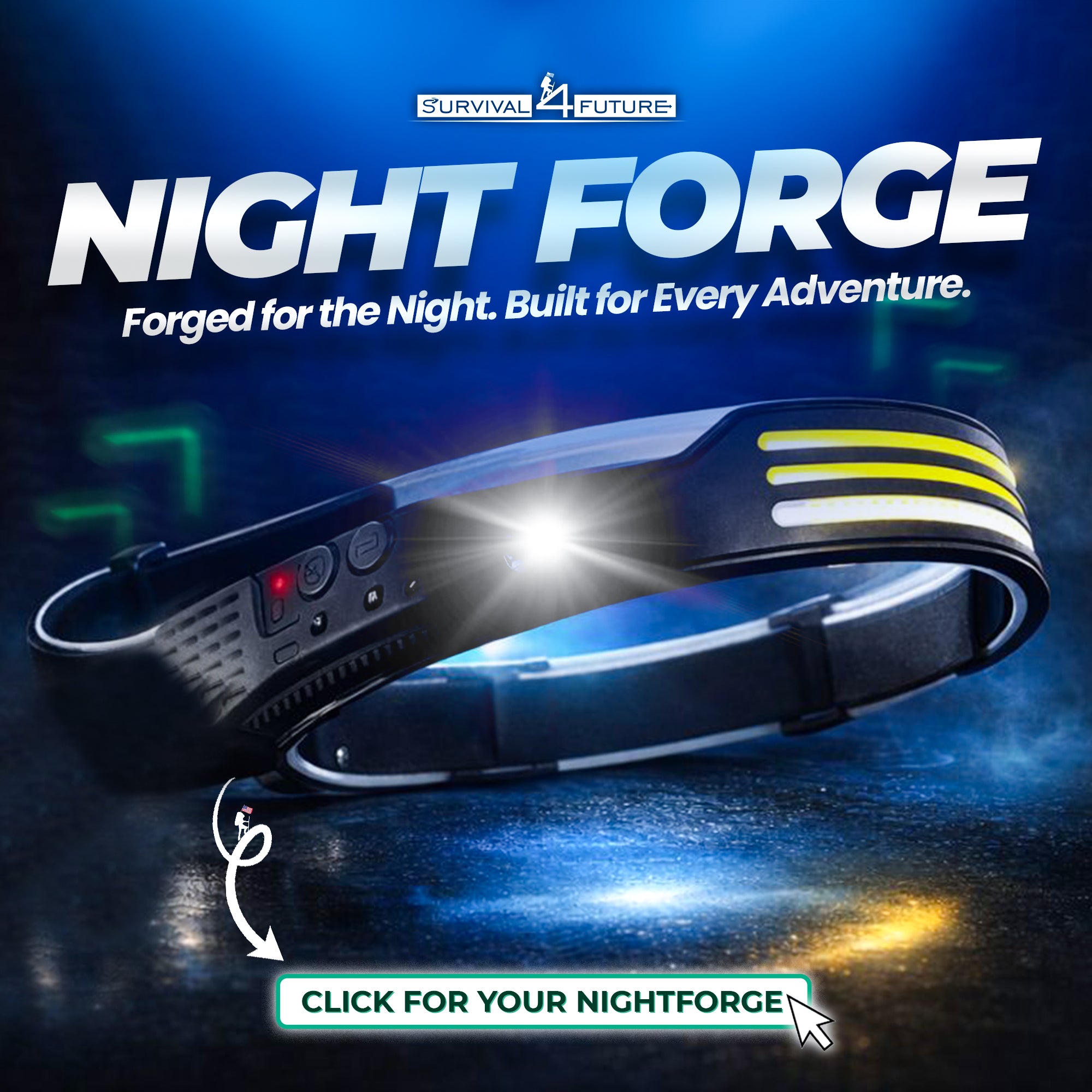 Night Forge Headlamp by Survival4Future - survival4future