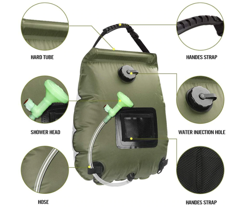 Clean 4 Camper Outdoor Shower - survival4future