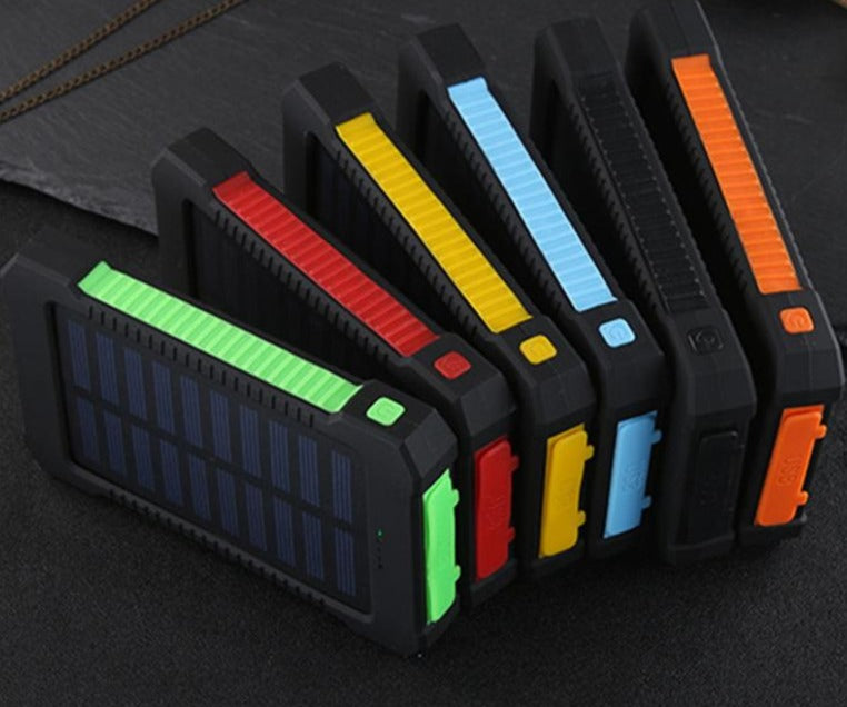 Waterproof Solar Powerbank 30,000 mAh - survival4future