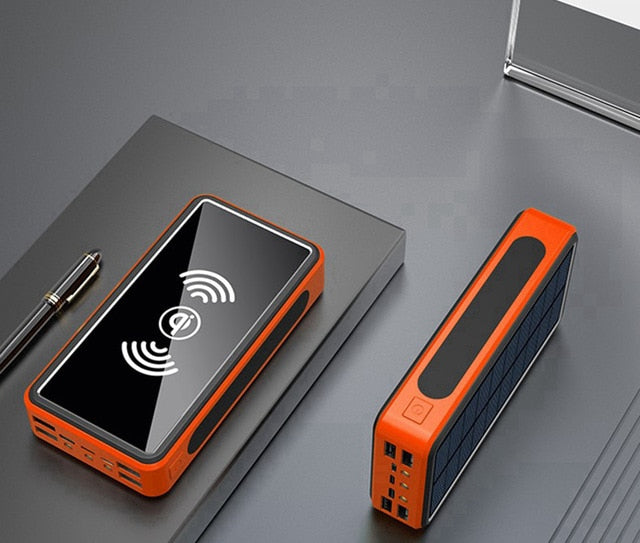 Ultimate Wireless Waterproof Solar Powerbank 50,000 mAh - survival4future