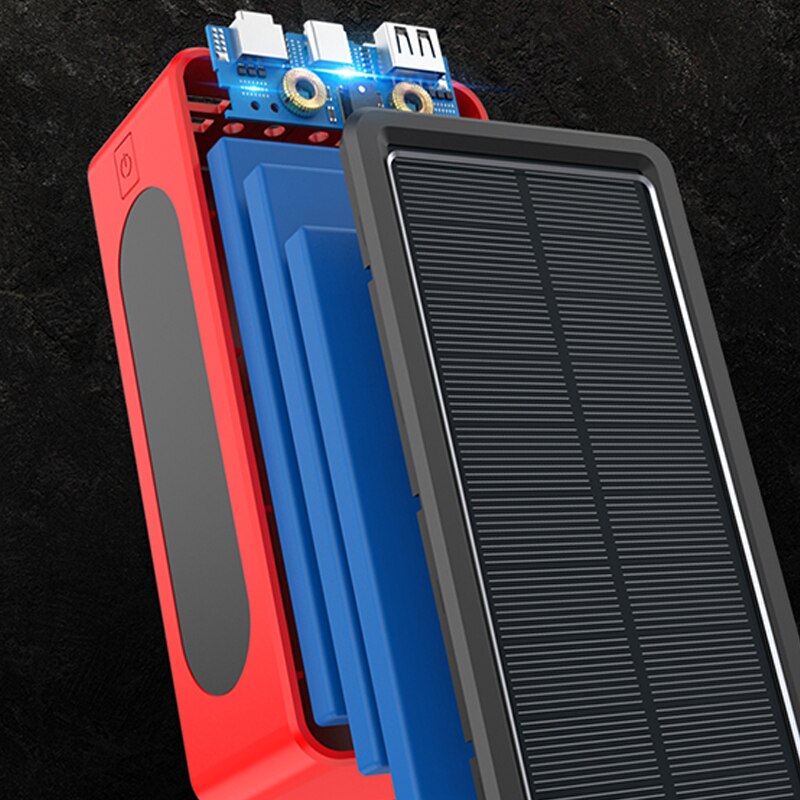 Mega Wireless Waterproof Solar Powerbank 75,000 mAh - survival4future