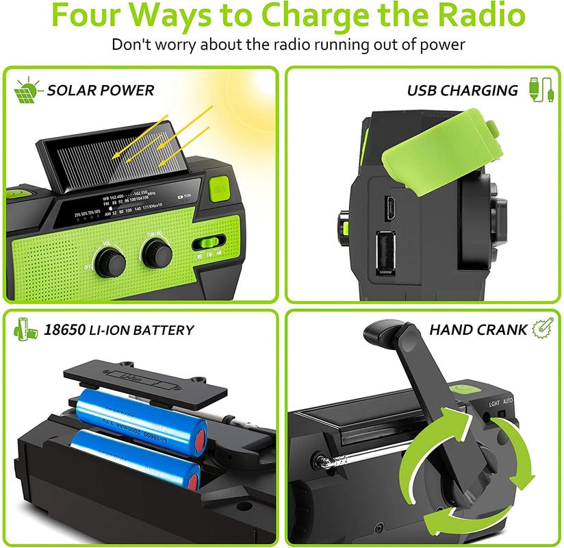 Portable Survival Emergency Radio - survival4future