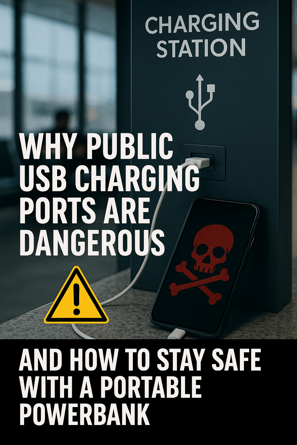 Why Public USB Charging Ports Can Be Dangerous
