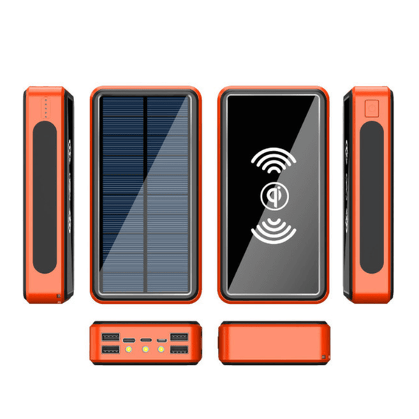 Ultimate Wireless Waterproof Solar Powerbank 50,000 mAh