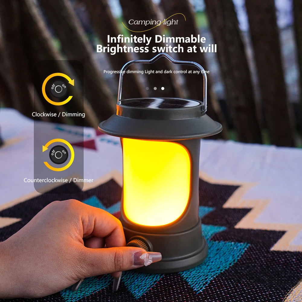 Light4Future - Rechargeable Waterproof Solar Lantern