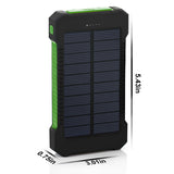 Waterproof Solar Powerbank 30,000 mAh - survival4future