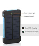 Waterproof Solar Powerbank 30,000 mAh - survival4future