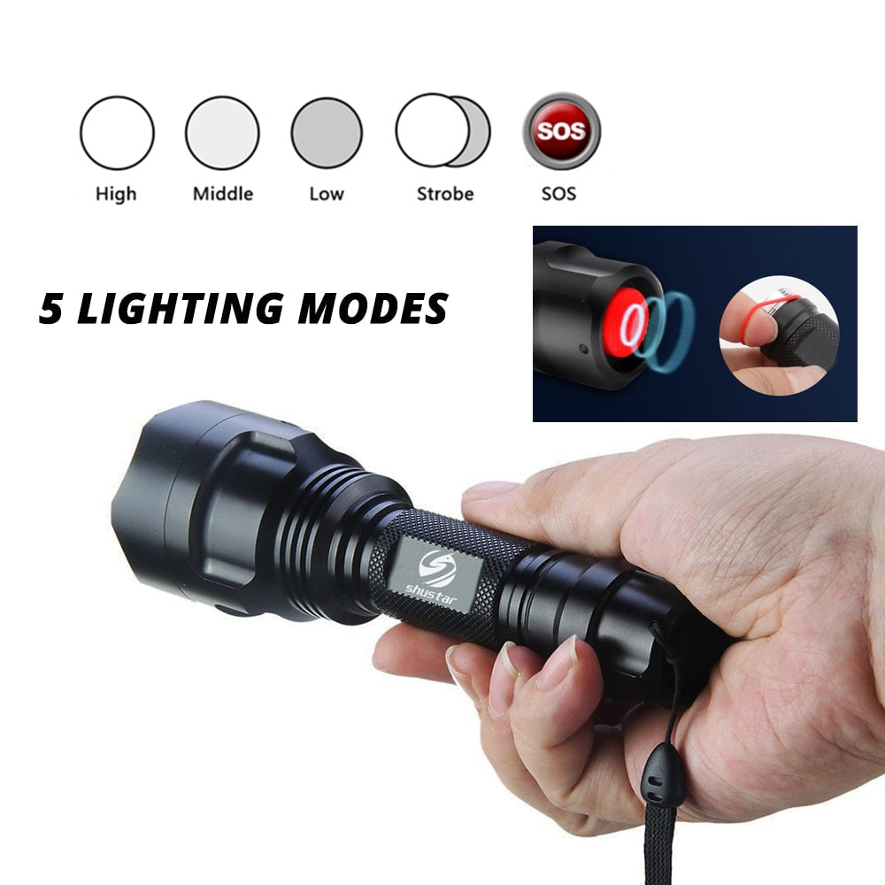 LED Flashlight Waterproof - survival4future